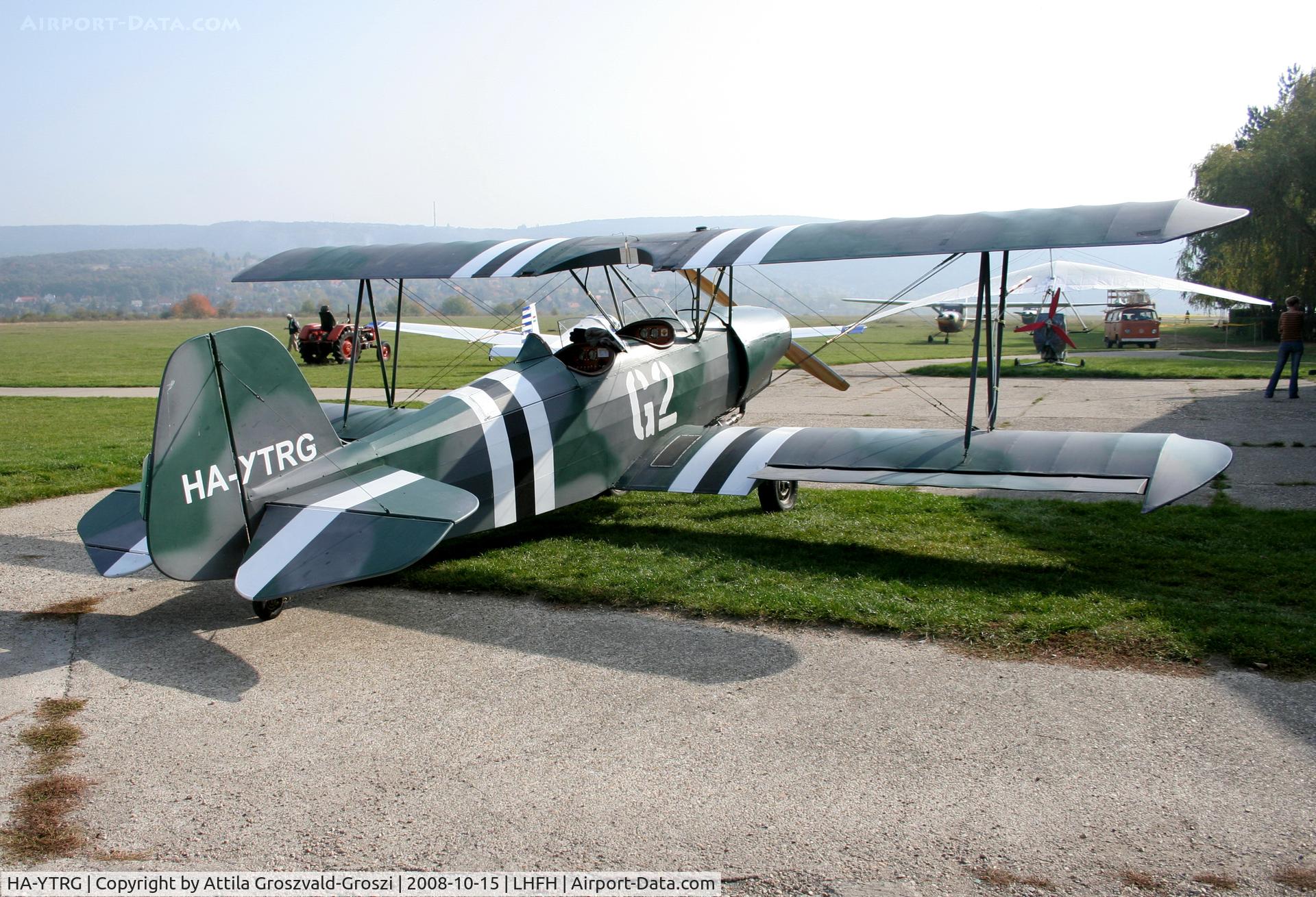 HA-YTRG, 2004 Tihanyi Robert TR-03 II C/N TR-03, Farkashegy Airfield Hungary - New painting.