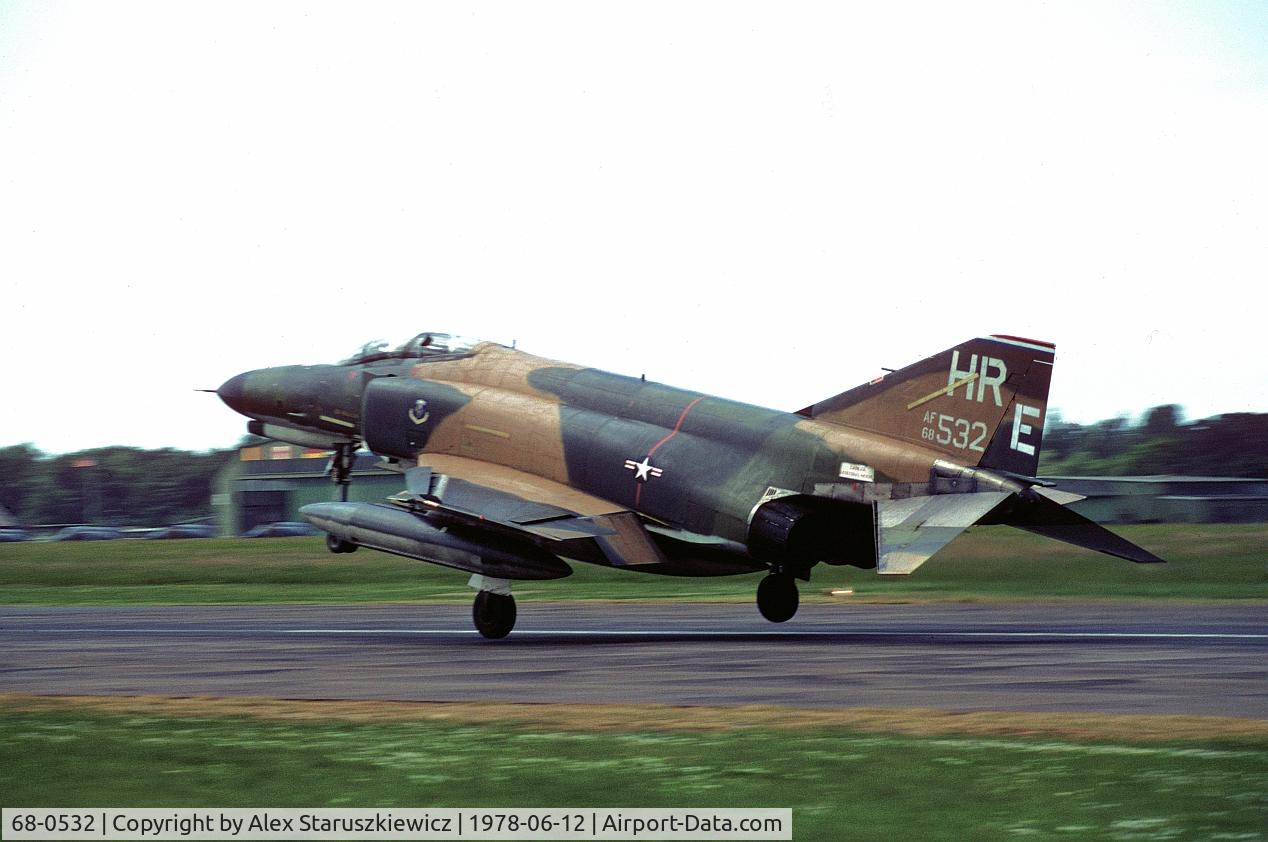 68-0532, 1968 McDonnell Douglas F-4E Phantom II C/N 3731, during Tactical Air Meet 1978