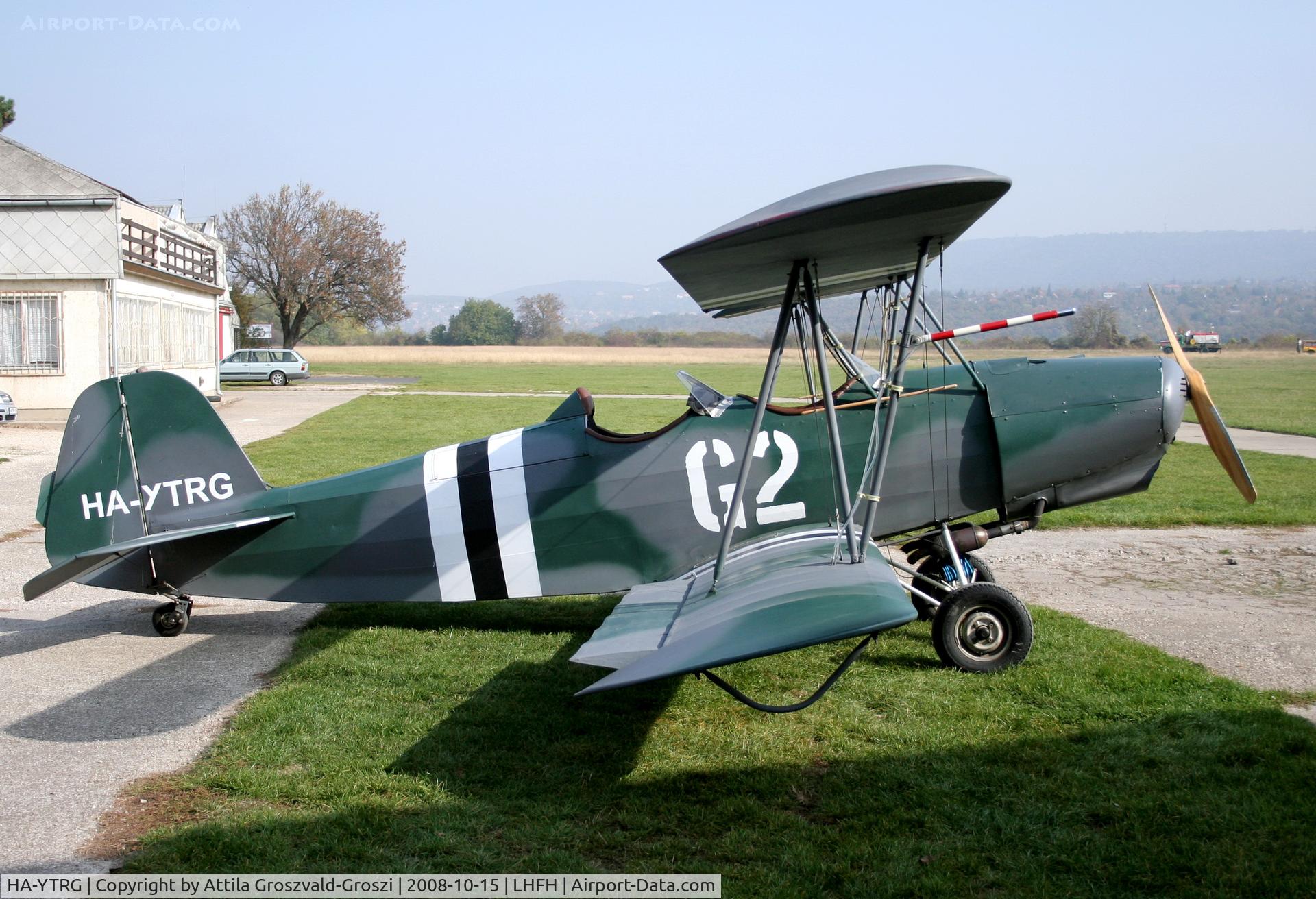 HA-YTRG, 2004 Tihanyi Robert TR-03 II C/N TR-03, Farkashegy Airfield Hungary - New painting.