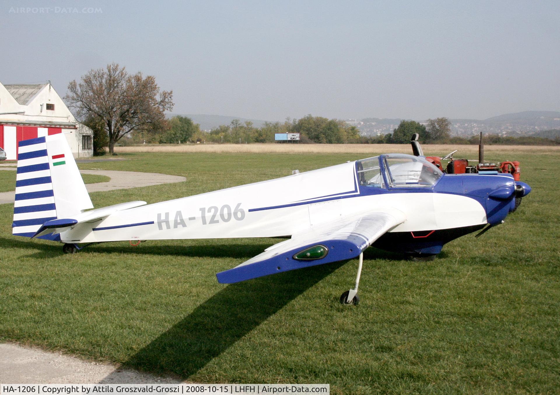 HA-1206, 1969 Scheibe SF-25B Falke C/N 4669, Farkashegy Airfield Hungary