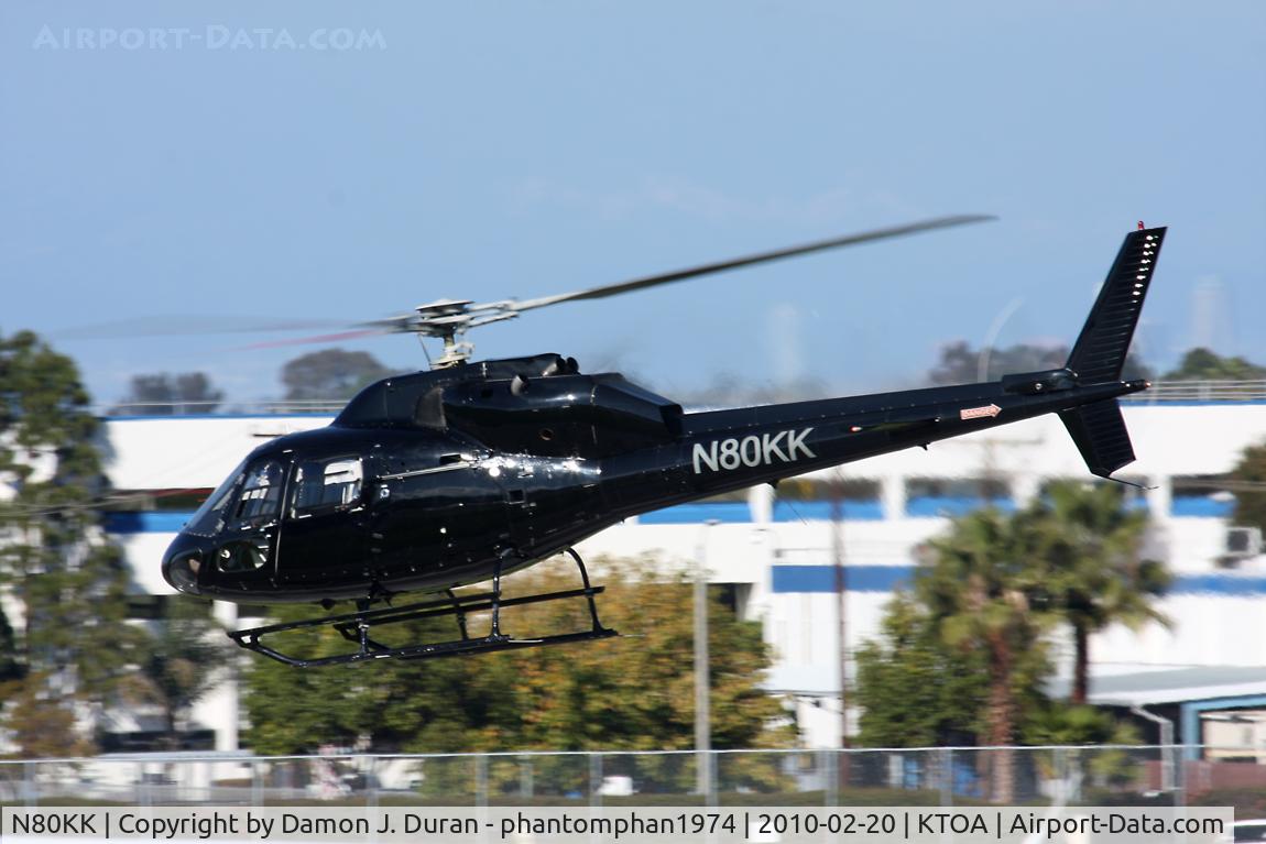 N80KK, Aerospatiale AS-355F-2 Ecureuil 2 C/N 5488, Shoot the approach at KTOA