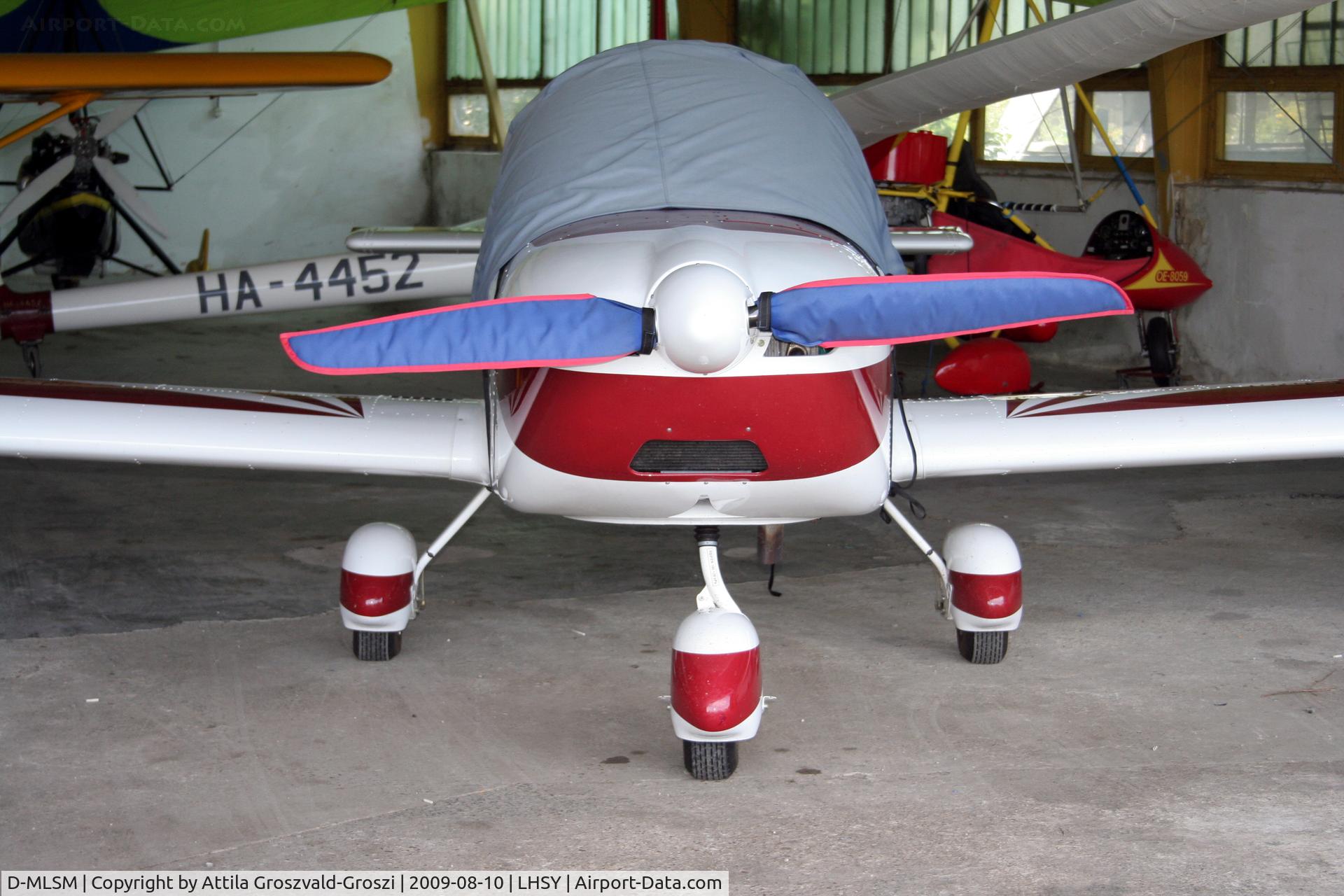 D-MLSM, 2000 Evektor-Aerotechnik EV-97 Eurostar C/N Not found D-MLSM, Szombathely Airport - Hangar