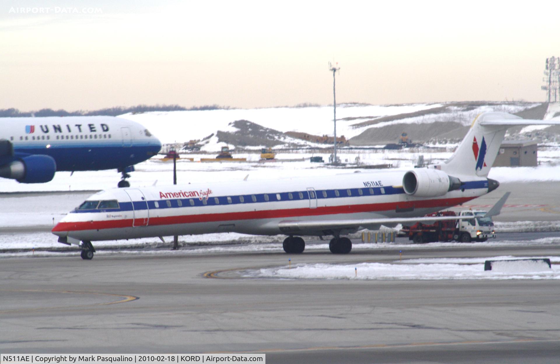 N511AE, 2003 Bombardier CRJ-701 (CL-600-2C10) Regional Jet C/N 10107, CL-600-2C10