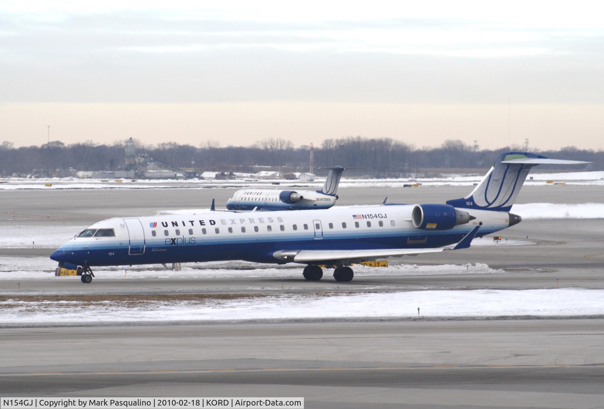 N154GJ, 2005 Bombardier CRJ-702 (CL-600-2C10) Regional Jet C/N 10224, CL-600-2C10
