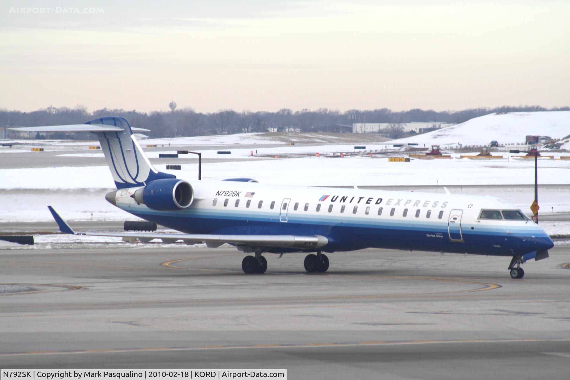 N792SK, 2009 Bombardier CRJ-700 (CL-600-2C10) Regional Jet C/N 10294, CL-600-2C10
