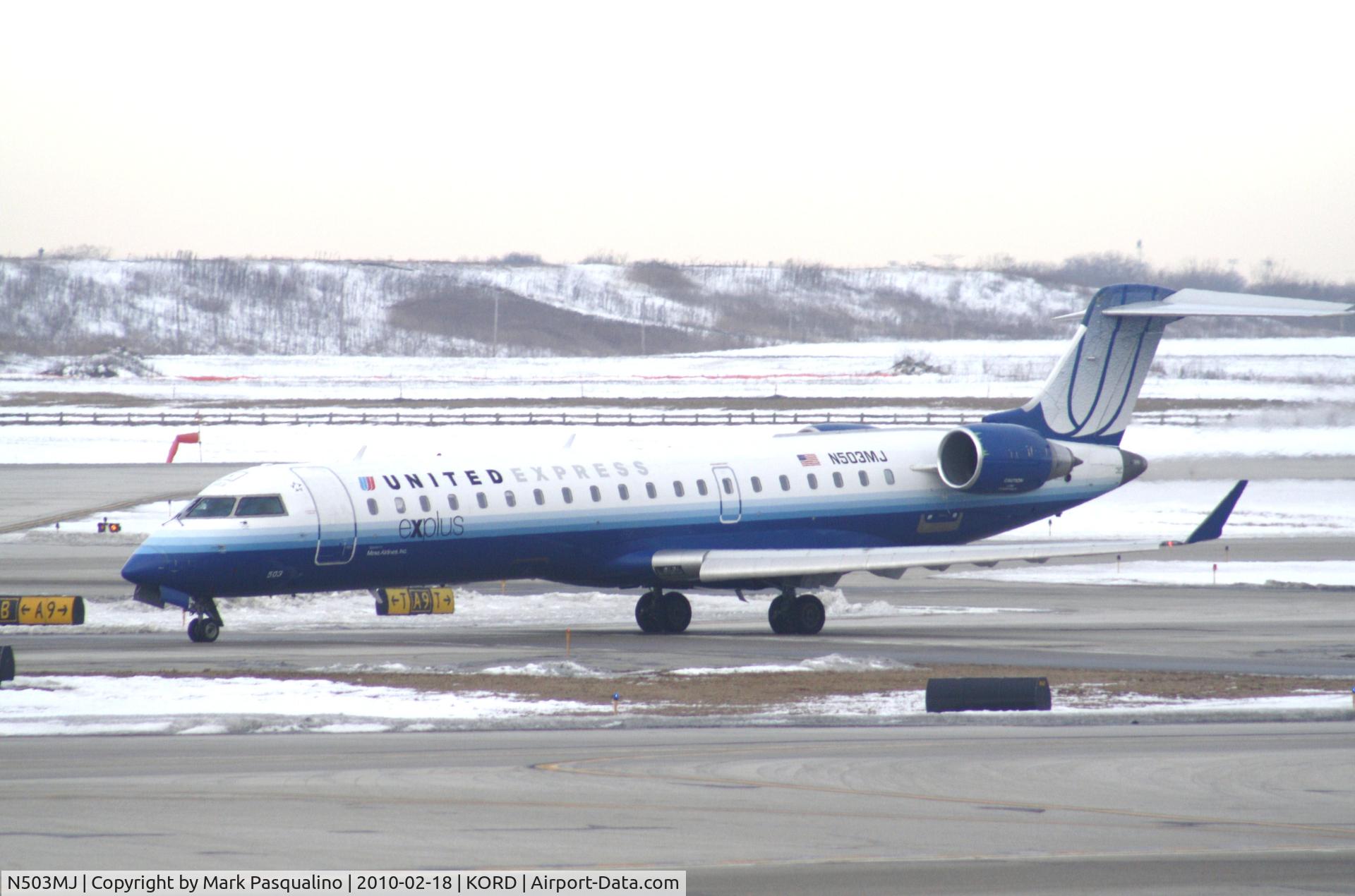 N503MJ, 2002 Bombardier CRJ-700 (CL-600-2C10) Regional Jet C/N 10058, CL-600-2C10