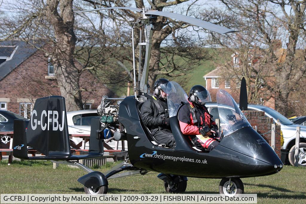 G-CFBJ, 2008 Rotorsport UK MT-03 C/N RSUK/MT-03/042, Rotorsport UK MT-03 at Fishburn Airfield, UK in 2009.
