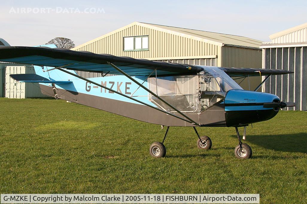 G-MZKE, 1997 Rans S-6ESD XL Coyote II C/N PFA 204-13248, Rans S-6ESD/TR XL Coyote II at Fishburn Airfield, UK in 2006.