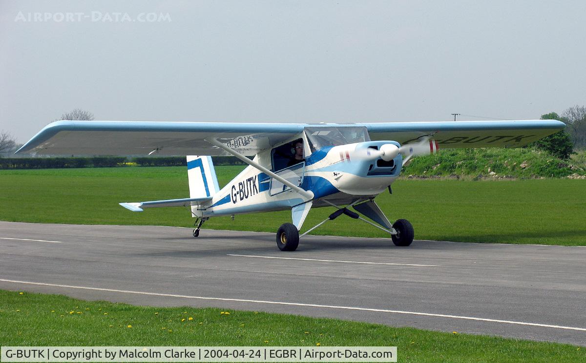 G-BUTK, 1993 Murphy Rebel C/N PFA 232-12091, Murphy Rebel. At the British Aerobatic Association John McLean Trophy competition at Breighton Airfield in 2004.