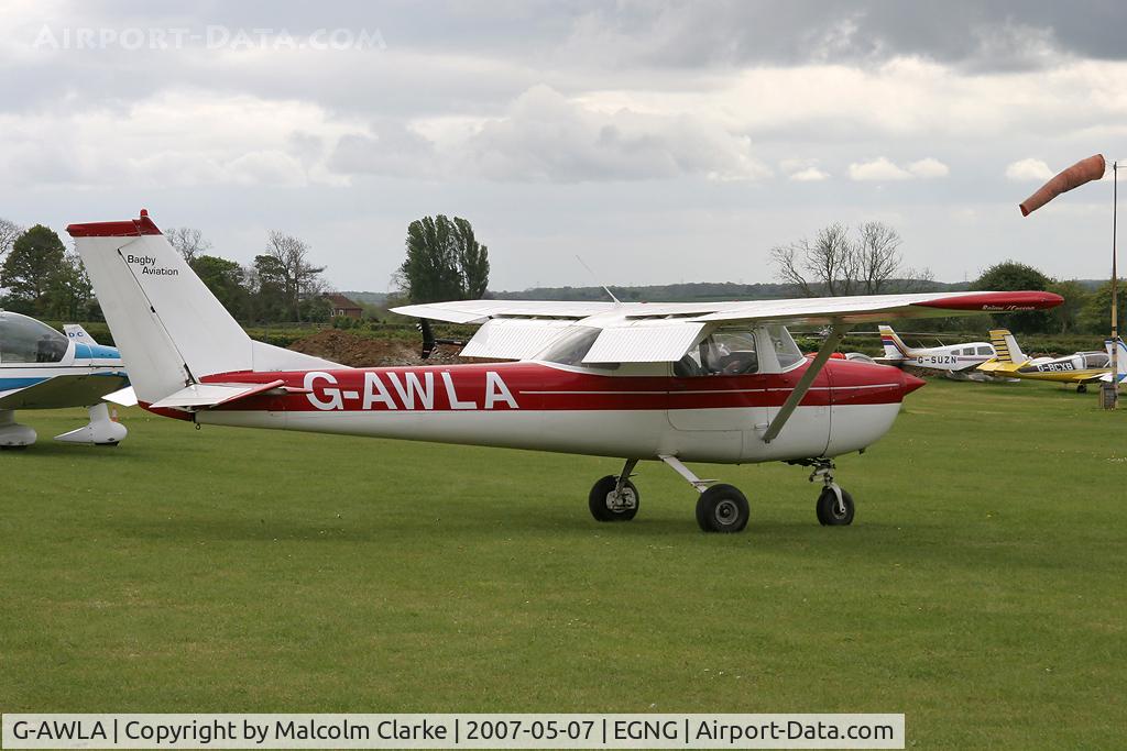 G-AWLA, 1968 Reims F150H C/N 0269, Reims F150H. At Bagby Airfield's May Fly-In in 2007.