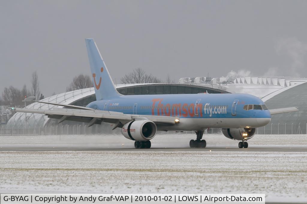 G-BYAG, 1992 Boeing 757-204 C/N 26965, Thomson 757-200