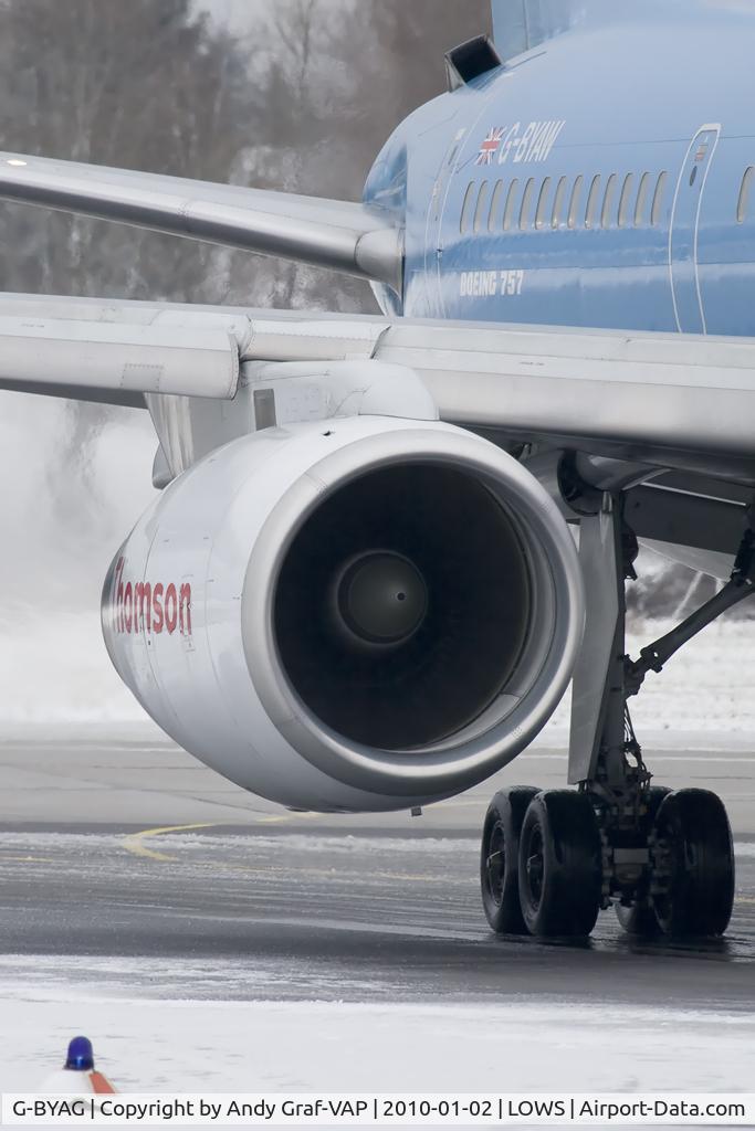 G-BYAG, 1992 Boeing 757-204 C/N 26965, Thomson 757-200