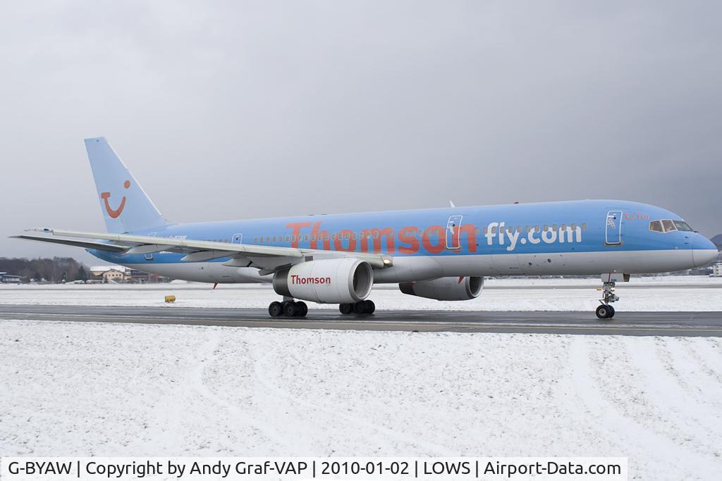 G-BYAW, 1995 Boeing 757-204 C/N 27234, Thomson 757-200