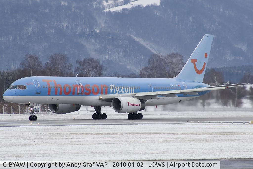 G-BYAW, 1995 Boeing 757-204 C/N 27234, Thomson 757-200