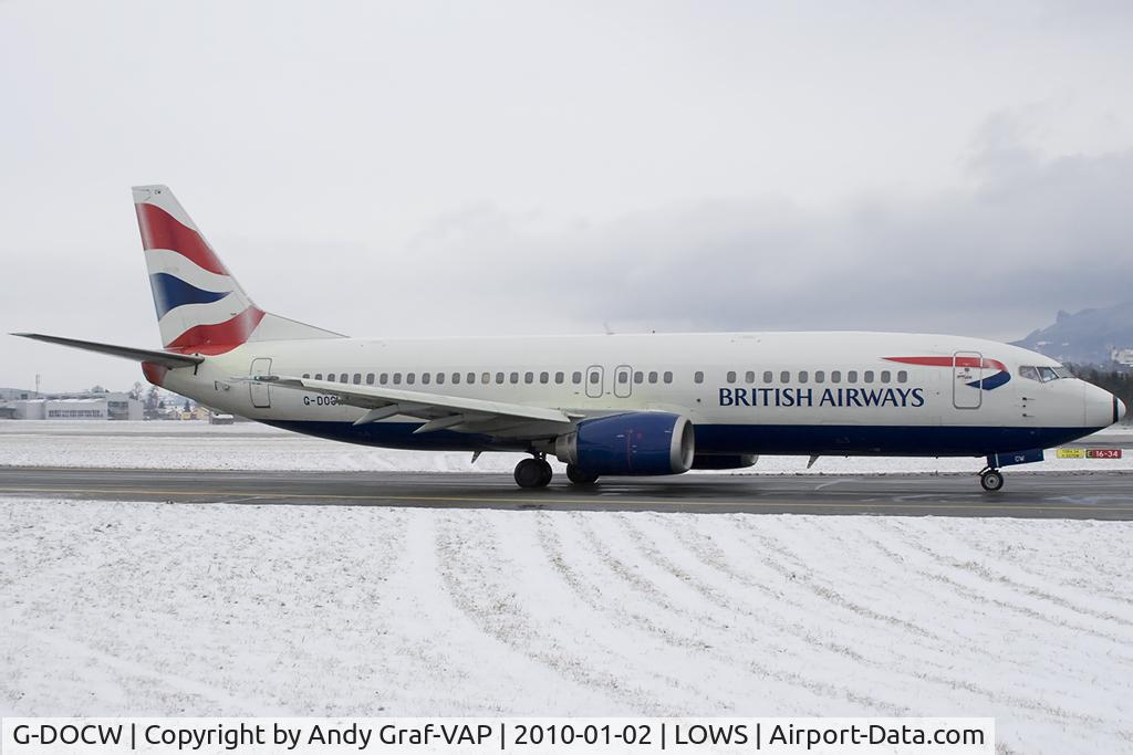 G-DOCW, 1992 Boeing 737-436 C/N 25856, British Airways 737-400