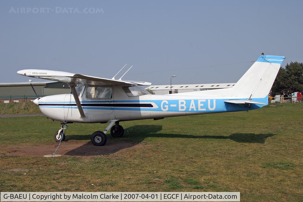 G-BAEU, 1972 Reims F150L C/N 0873, Cessna 150L at Sandtoft Airfield, UK in 2007.