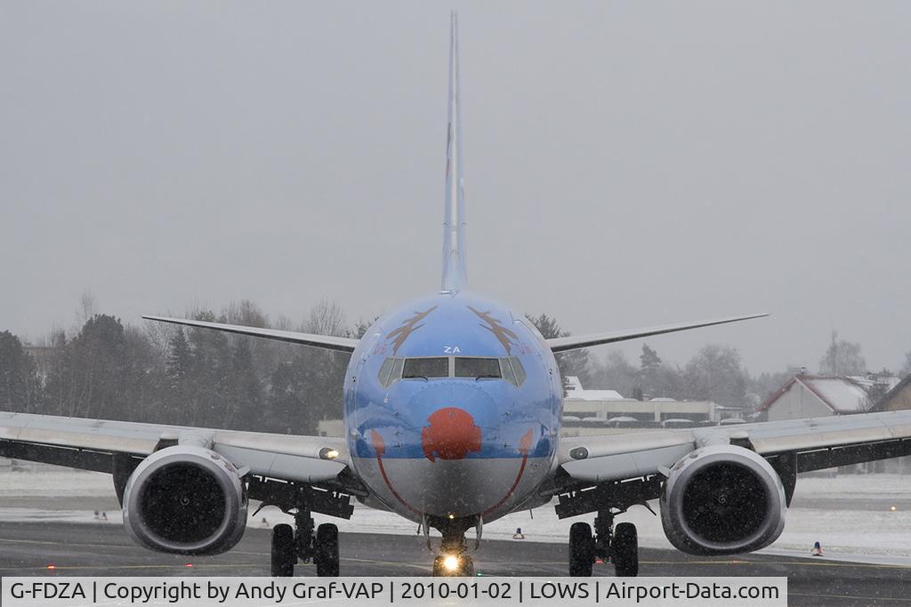G-FDZA, 2007 Boeing 737-8K5 C/N 35134, Thomson 737-800
