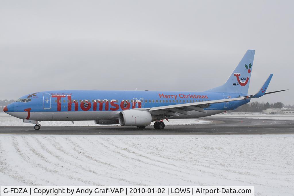 G-FDZA, 2007 Boeing 737-8K5 C/N 35134, Thomson 737-800