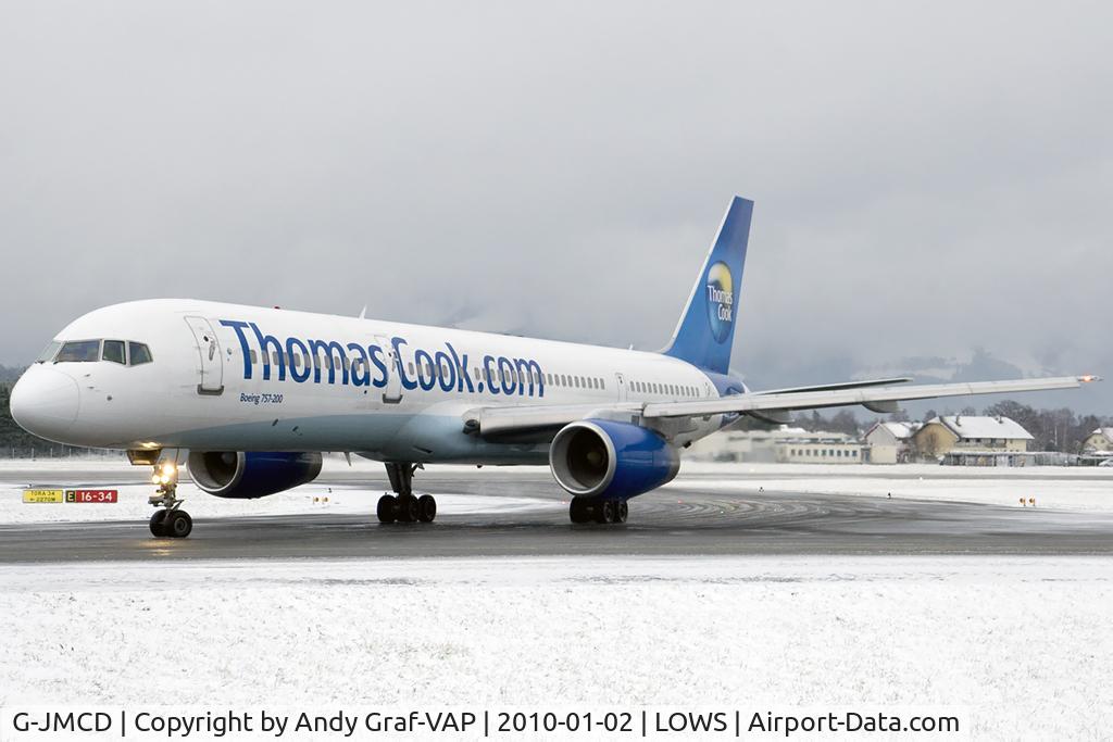 G-JMCD, 2000 Boeing 757-25F C/N 30757, Thomas Cook 757-200