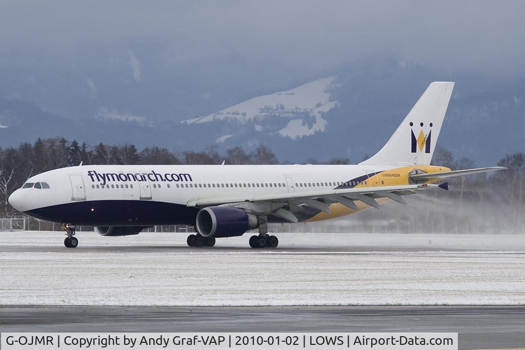 G-OJMR, 1991 Airbus A300B4-605R C/N 605, Monarch A300-600