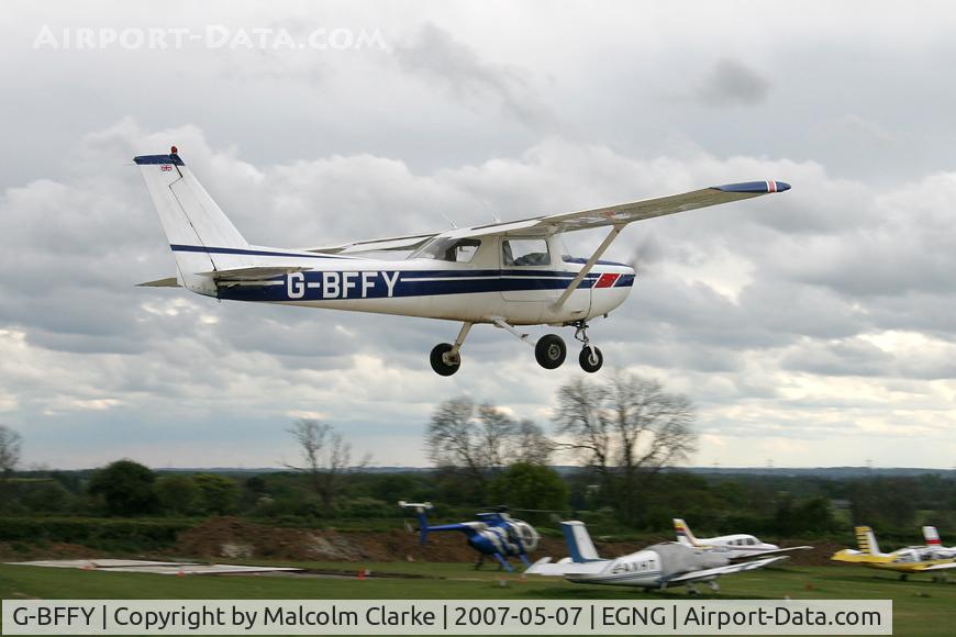 G-BFFY, 1977 Reims F150M C/N 1376, Reims F150M at Bagby Airfield, UK in 2007.