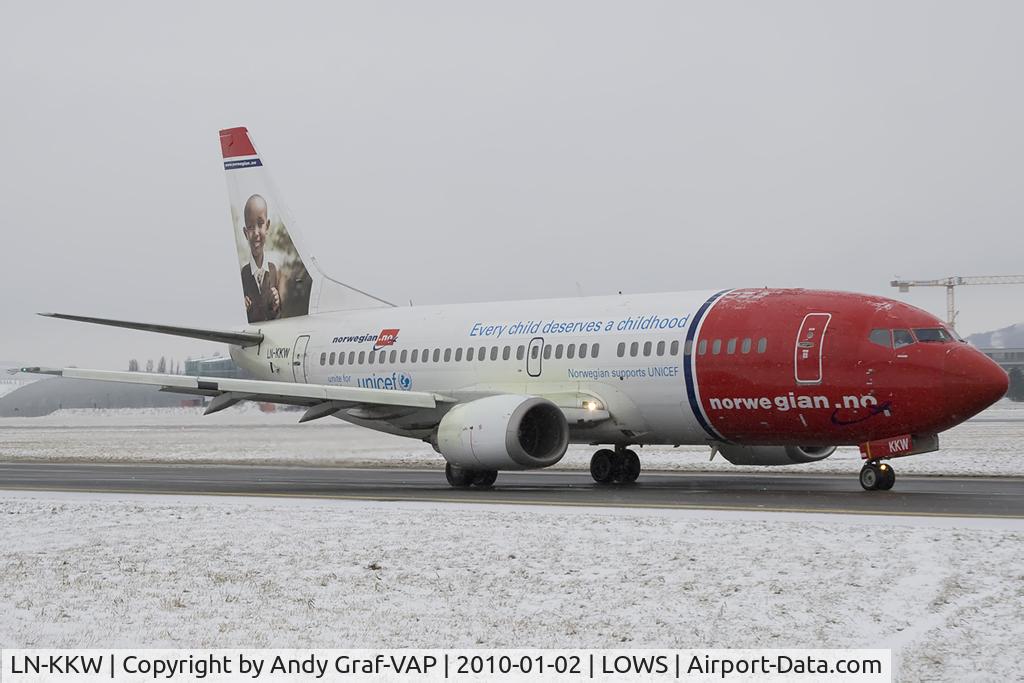 LN-KKW, 1989 Boeing 737-3K9 C/N 24213, Norwegian 737-300