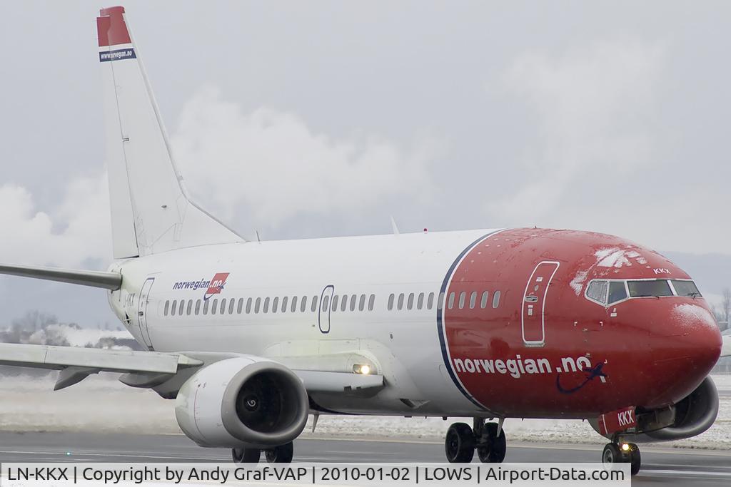 LN-KKX, 1998 Boeing 737-33S C/N 29072, Norwegian 737-300