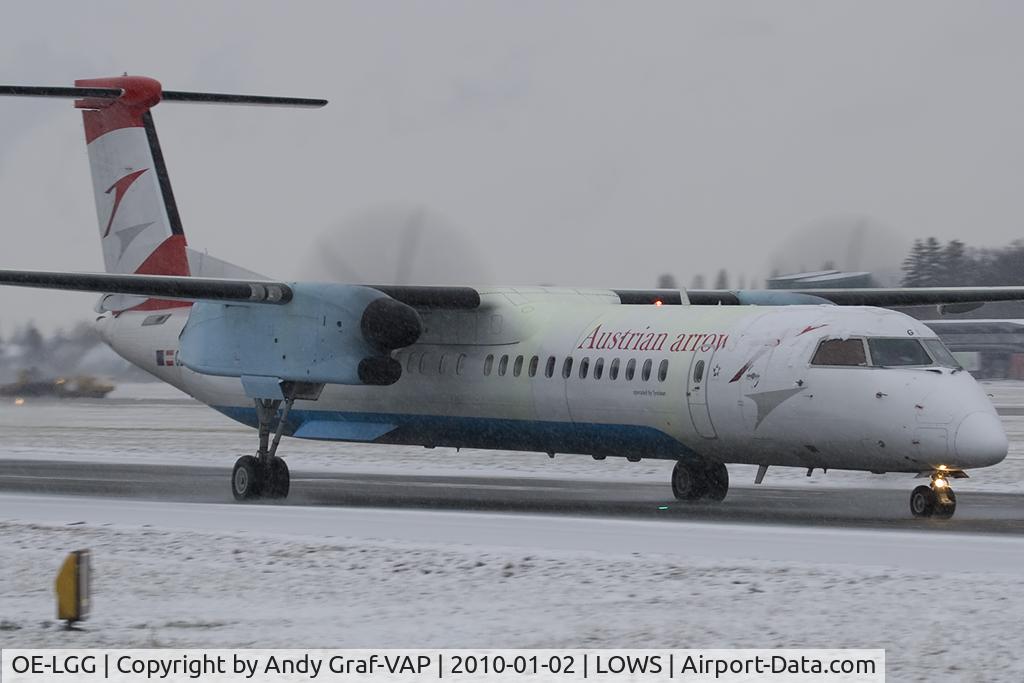OE-LGG, 2002 De Havilland Canada DHC-8-402Q Dash 8 C/N 4074, Austrian Arrows DHC 8-400