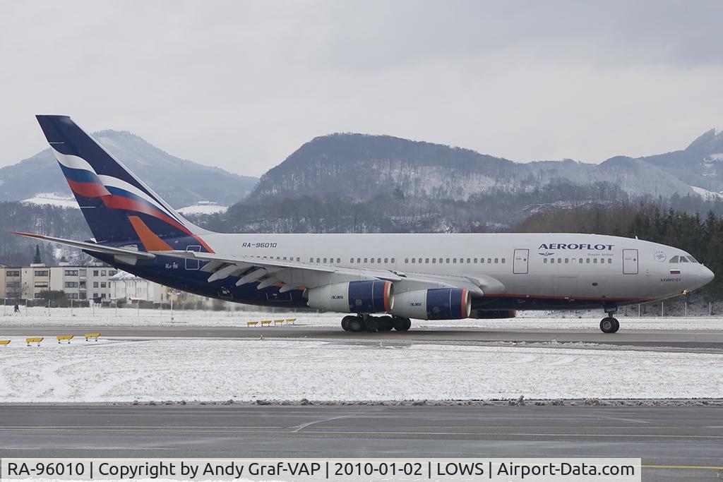RA-96010, 1994 Ilyushin Il-96-300 C/N 74393201007, Aeroflot Y96