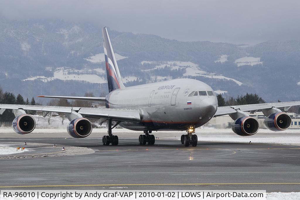 RA-96010, 1994 Ilyushin Il-96-300 C/N 74393201007, Aeroflot Y96