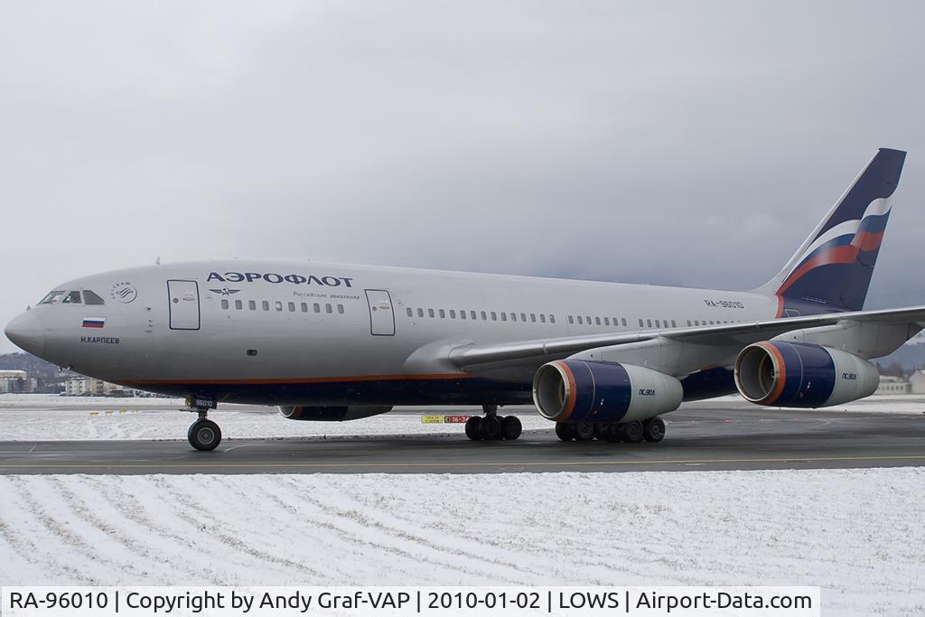 RA-96010, 1994 Ilyushin Il-96-300 C/N 74393201007, Aeroflot Y96