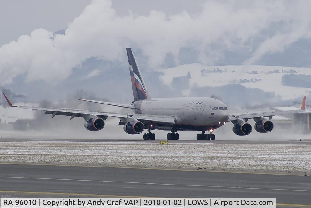 RA-96010, 1994 Ilyushin Il-96-300 C/N 74393201007, Aeroflot Y96