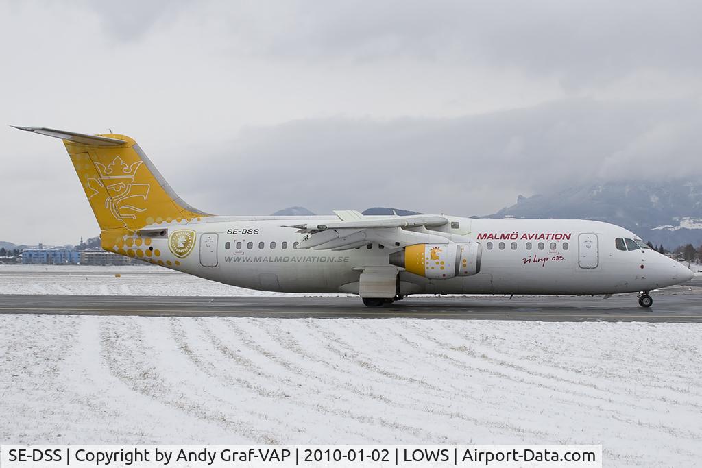 SE-DSS, 1994 British Aerospace Avro 146-RJ100 C/N E3245, Malmo Aviation Bae146