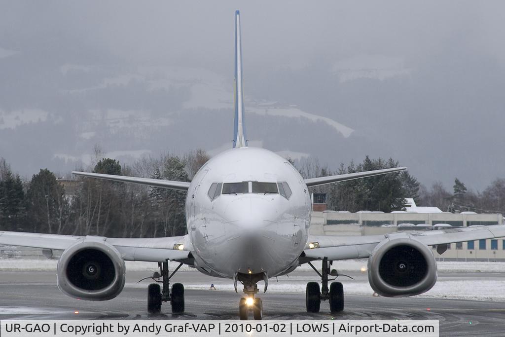 UR-GAO, 1991 Boeing 737-4Z9 C/N 25147, Ukraine International 737-400