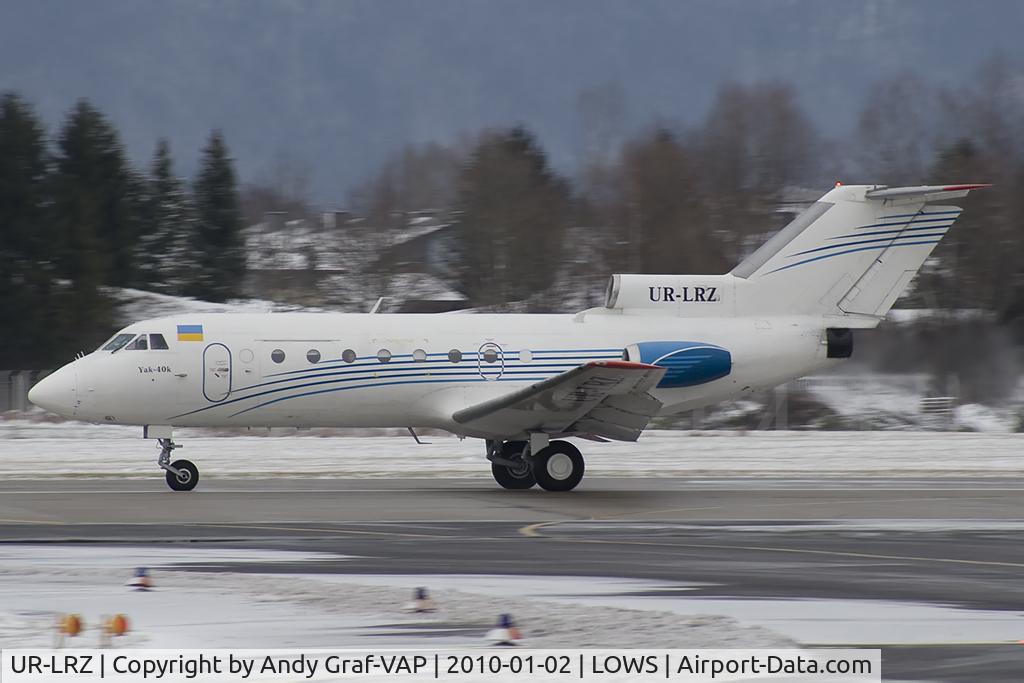 UR-LRZ, 1977 Yakovlev Yak-40K C/N 9641851, Y40