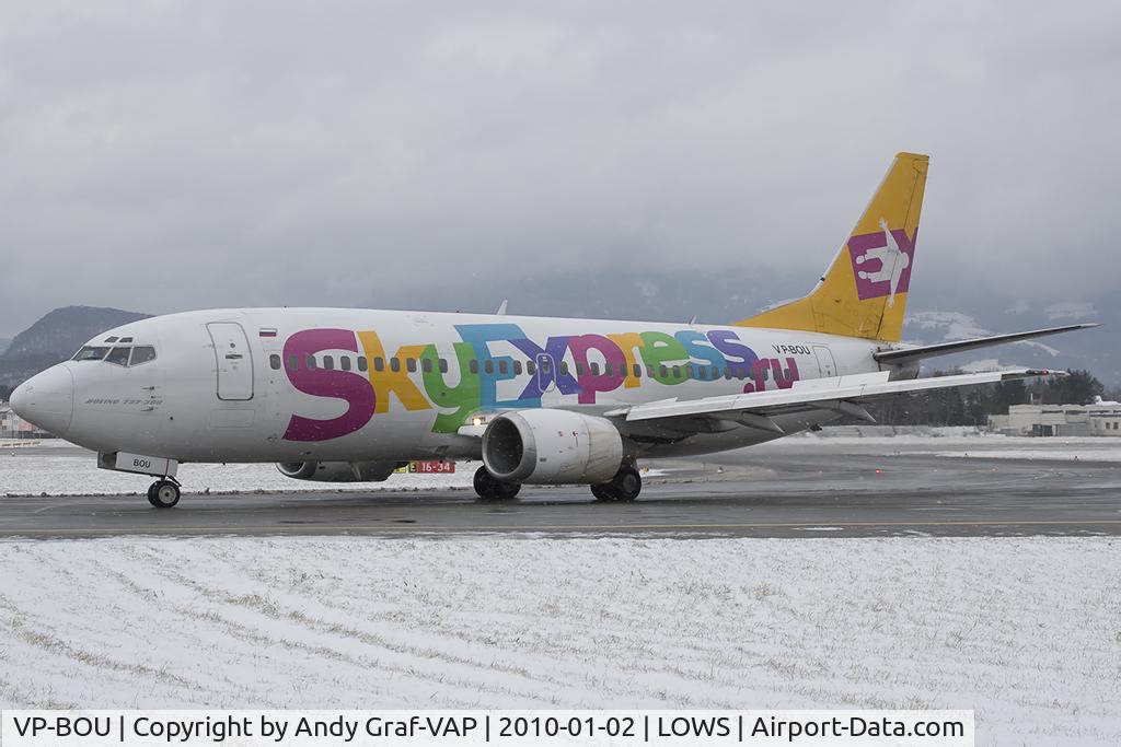 VP-BOU, 1991 Boeing 737-341 C/N 25049, Skyexpress 737-300