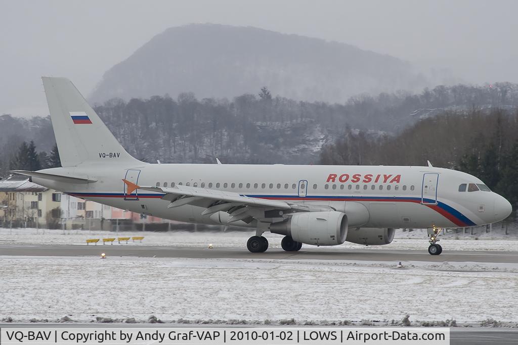 VQ-BAV, 2002 Airbus A319-111 C/N 1743, Rossia A319