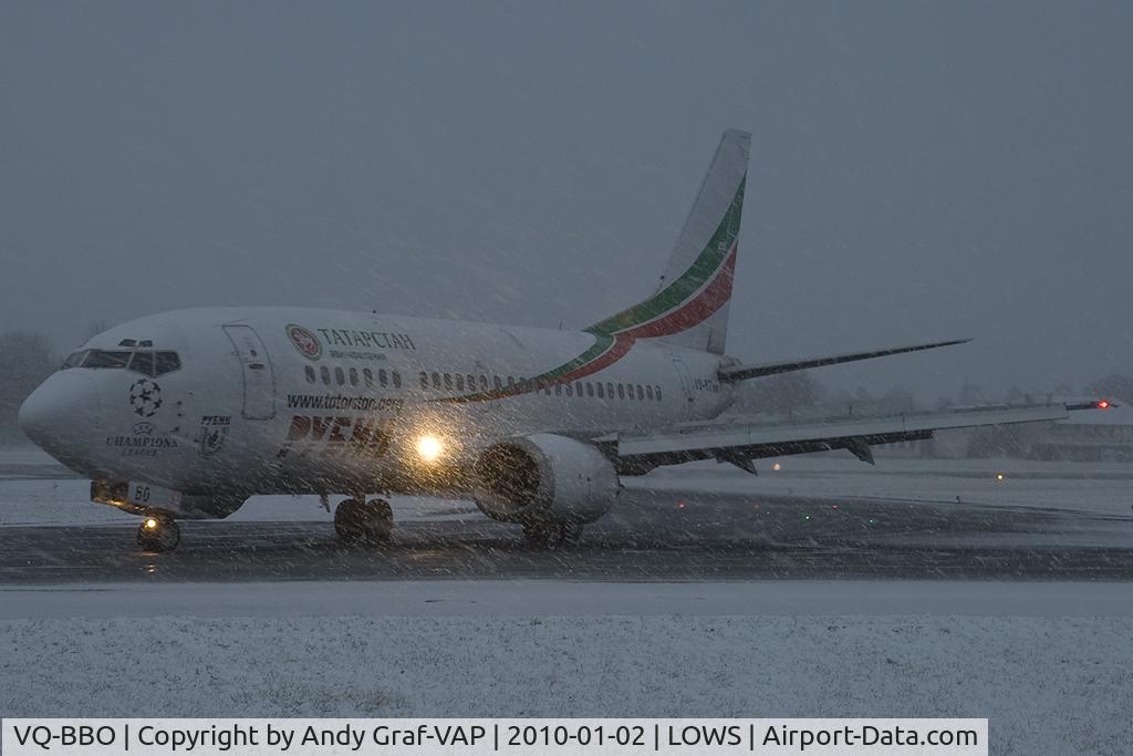 VQ-BBO, 1993 Boeing 737-548 C/N 25165, Tatarstan 737-500