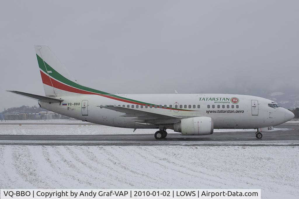VQ-BBO, 1993 Boeing 737-548 C/N 25165, Tatarstan 737-500