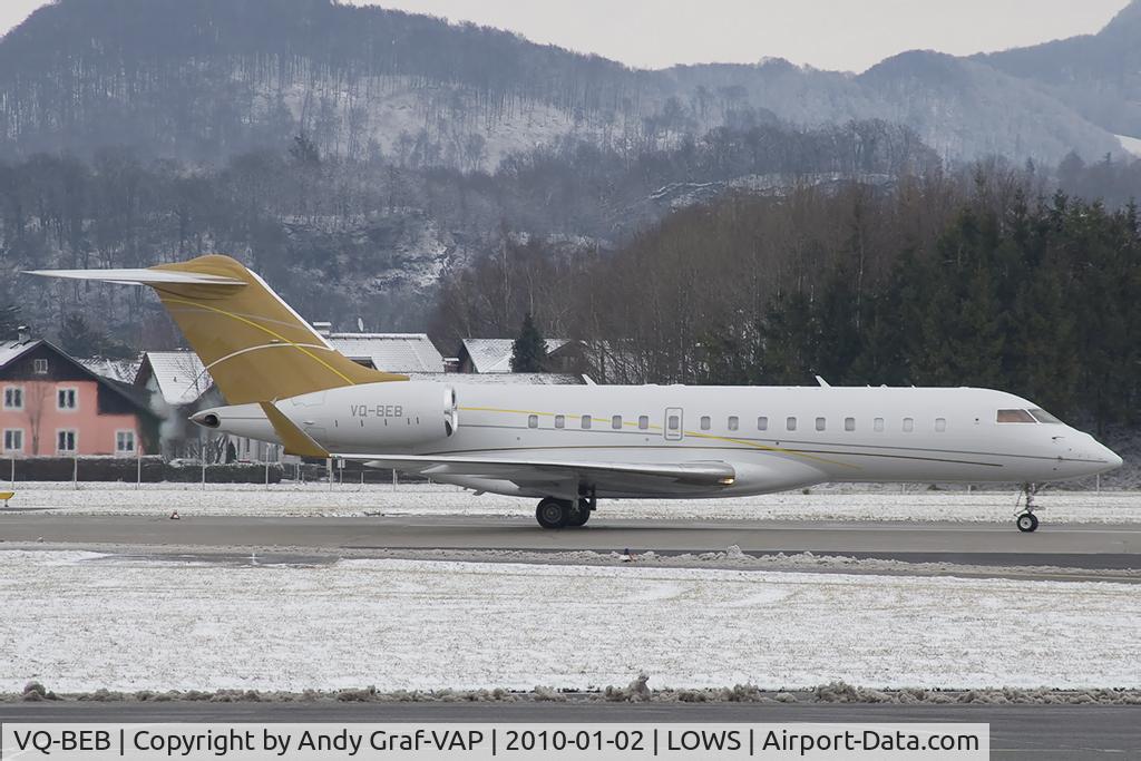 VQ-BEB, 2008 Bombardier BD-700-1A10 Global Express C/N 9283, BD700