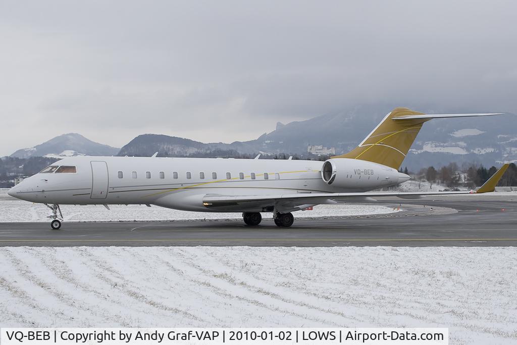 VQ-BEB, 2008 Bombardier BD-700-1A10 Global Express C/N 9283, BD700