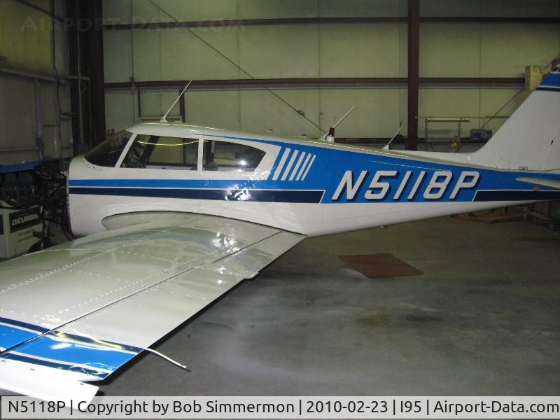 N5118P, 1958 Piper PA-24-250 Comanche C/N 24-131, Engine re-install following overhaul.