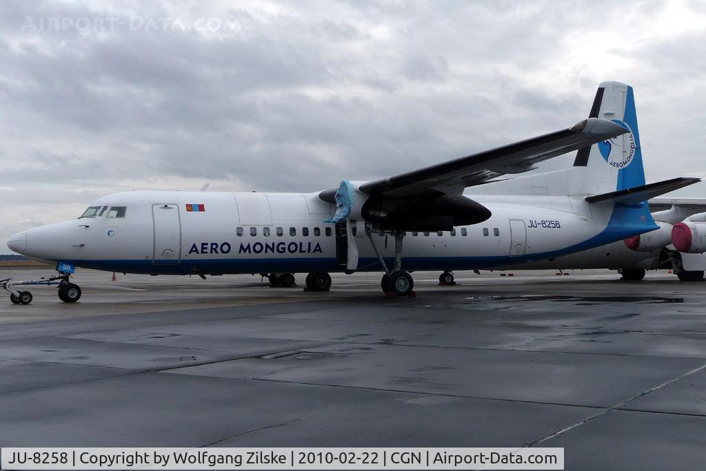 JU-8258, 1992 Fokker 50 C/N 20258, rare visitor