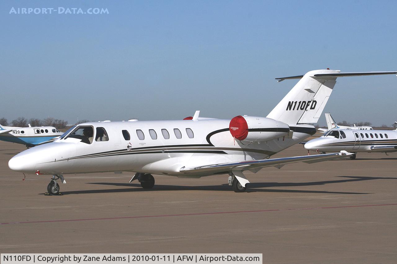 N110FD, 2006 Cessna 525A CitationJet CJ2+ C/N 525A-0308, At Fort Worth Alliance Airport