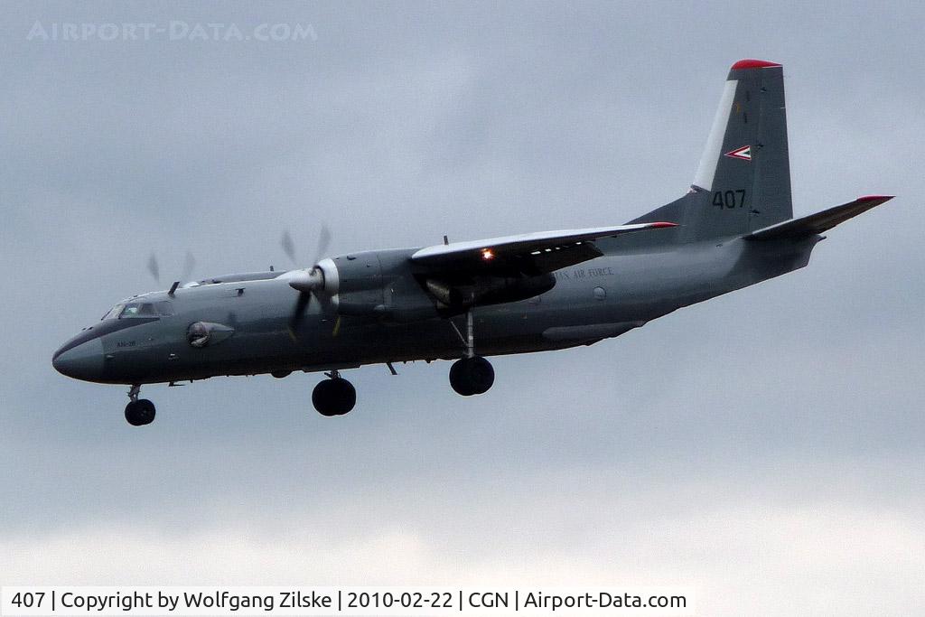 407, Antonov An-26 C/N 57303407, rare visitor