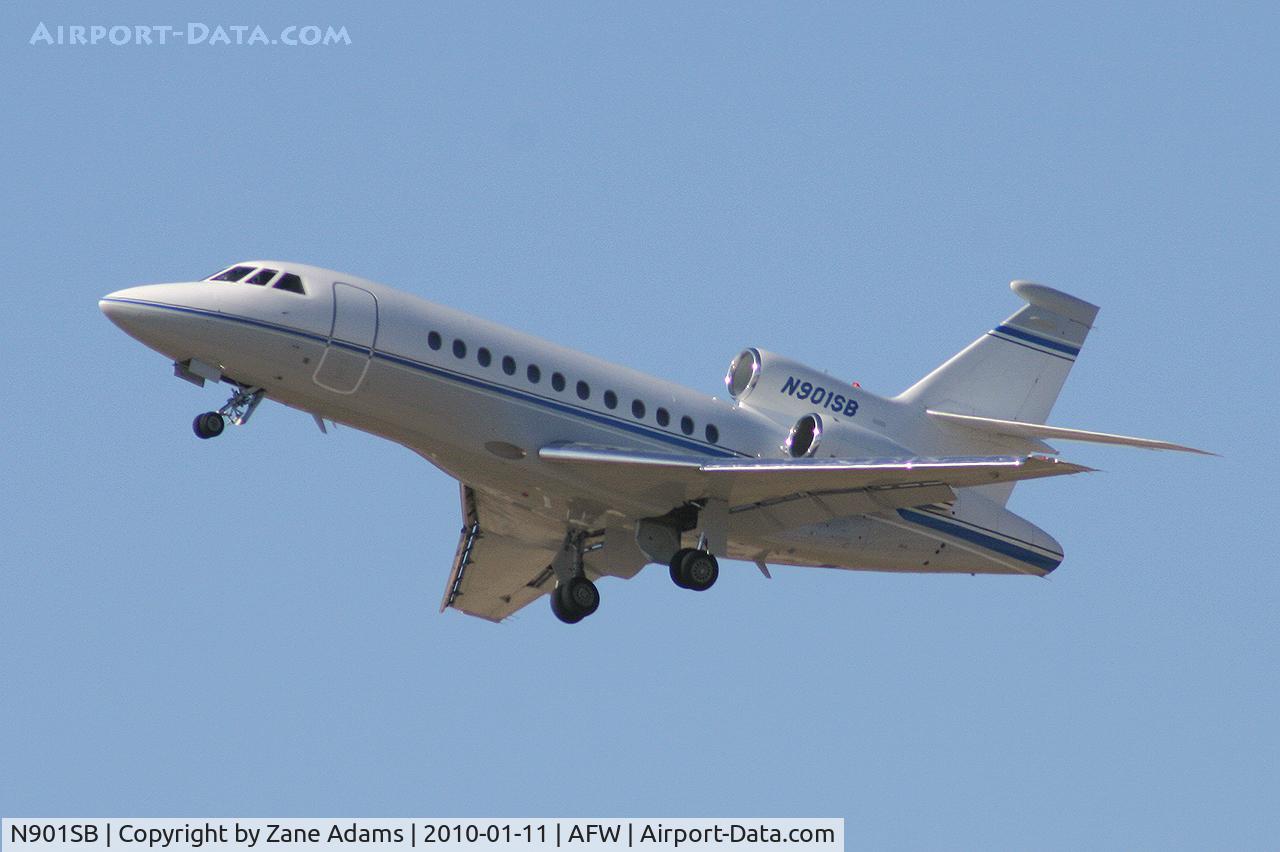 N901SB, Dassault Falcon 900EX C/N 122, At Fort Worth Alliance Airport