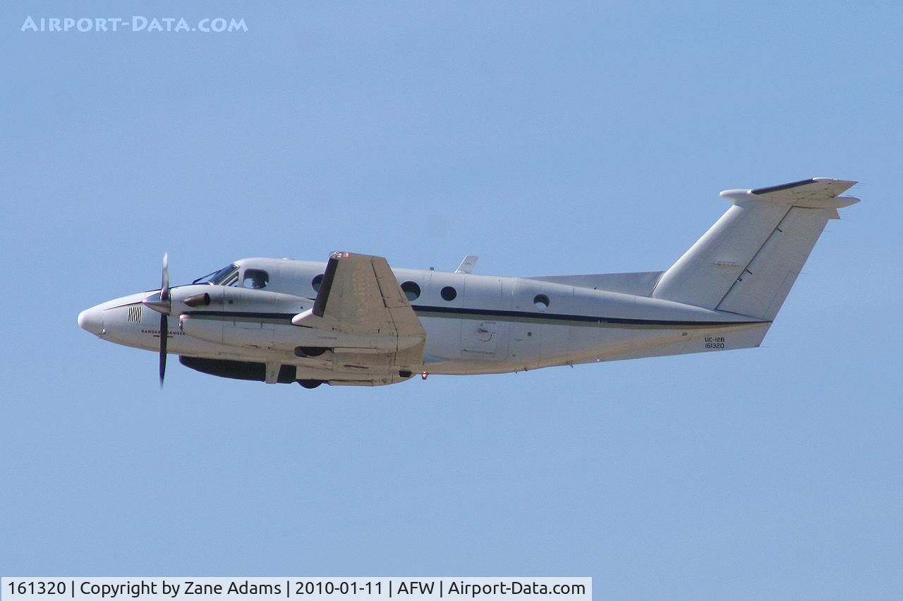 161320, Beech UA-12B Huron C/N BJ-37, At Fort Worth Alliance Airport