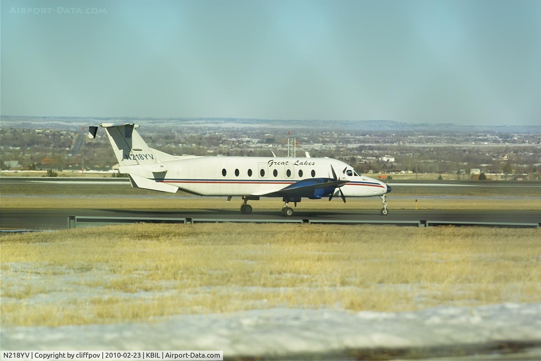 N218YV, 1996 Beech 1900D C/N UE-218, Great Lakes Air Beech 1900