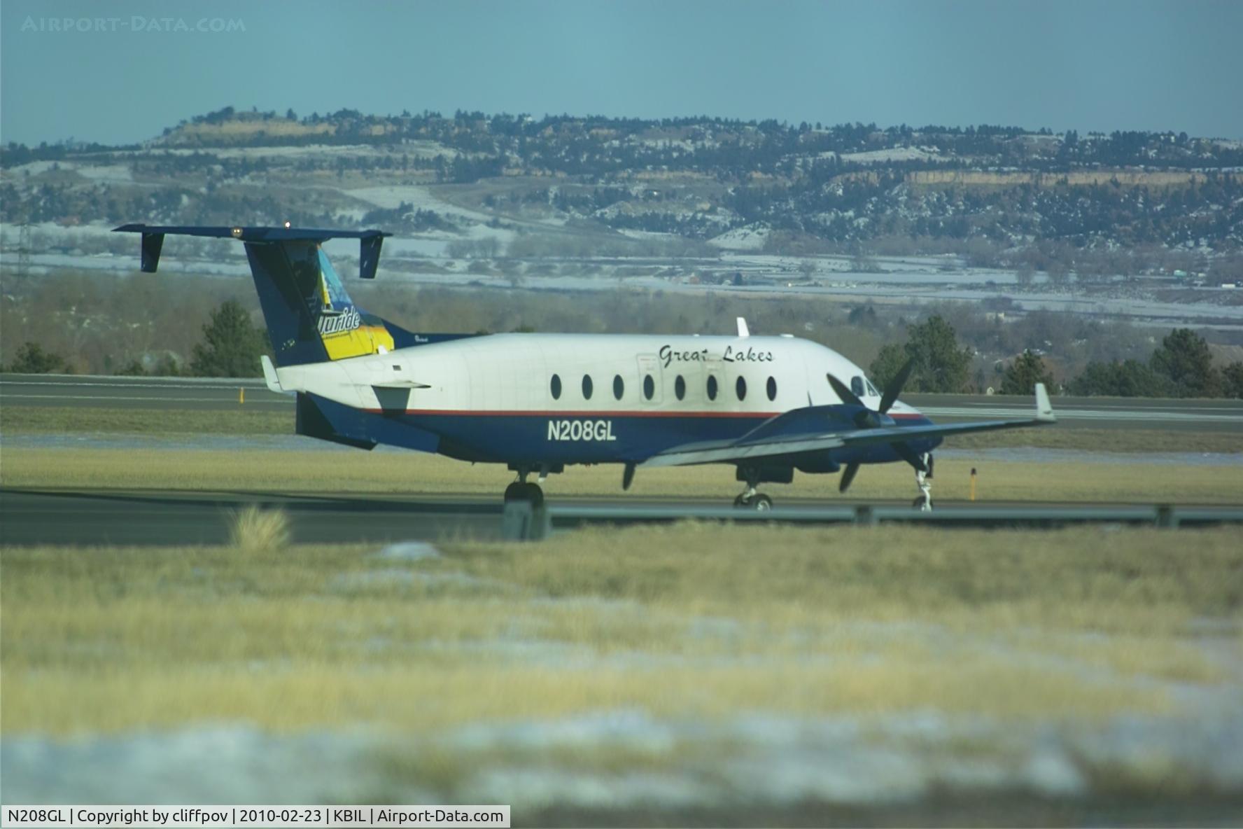 N208GL, 1996 Beech 1900D C/N UE-208, Great Lakes Air Beech 1900