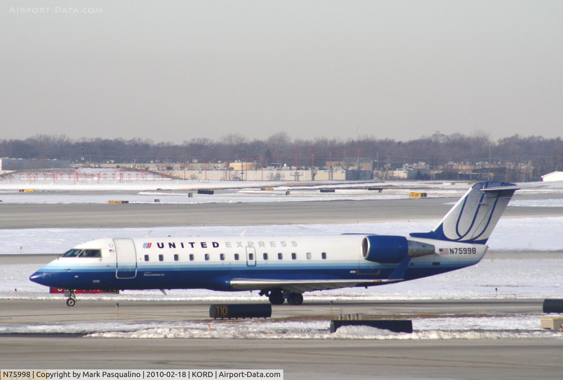N75998, 1999 Bombardier CRJ-200ER (CL-600-2B19) C/N 7336, CL-600-2B19